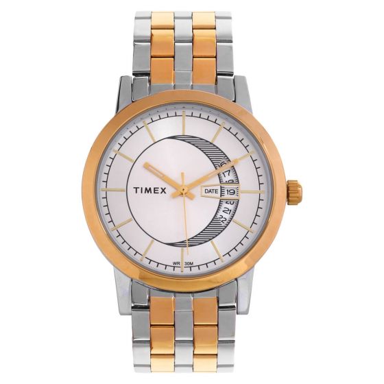 TIMEX PAIRS SILVER DIAL WATCH TW00PR230