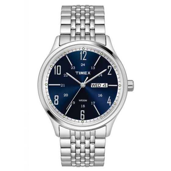 TIMEX ANALOG BLUE DIAL MEN'S WATCH TW0TG6501