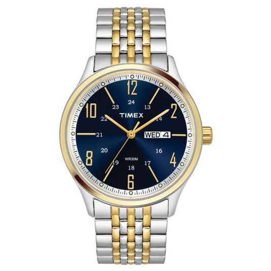 TIMEX ANALOG BLUE DIAL MEN'S WATCH TW0TG6506