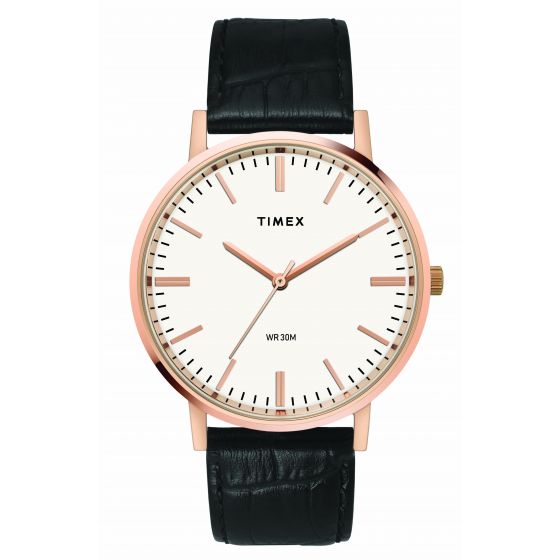 TIMEX ANALOG WHITE DIAL MEN'S WATCH-TW0TG8003