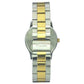 TIMEX SLEEK SILVER DIAL WATCH WITH TWO-TONE BRACELET -TW0TG8302