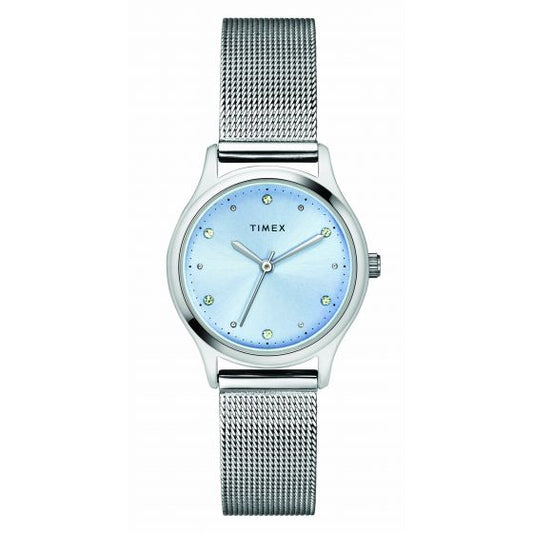 TIMEX ANALOG BLUE DIAL WOMEN'S WATCH-TW0TL8708