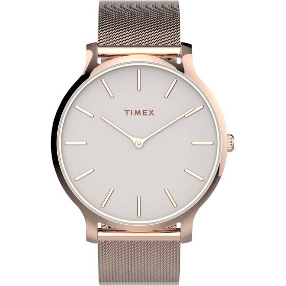 TIMEX TRANSCEND ANALOG PINK DIAL WOMEN'S WATCH-TW2T73900