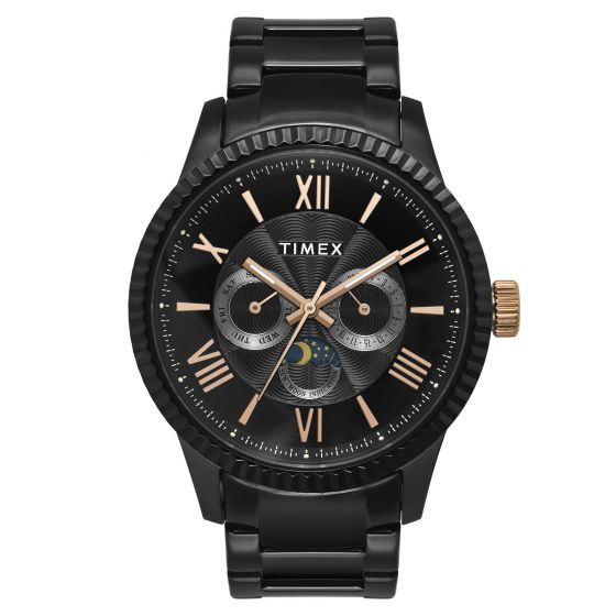 TIMEX ANALOG BLACK DIAL MEN'S WATCH-TWEG15111