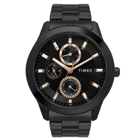 TIMEX ANALOG BLACK DIAL MEN'S WATCH-TWEG18508