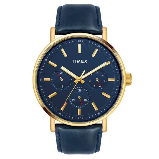 TIMEX ANALOG BLUE DIAL MEN'S WATCH - TWEG20016