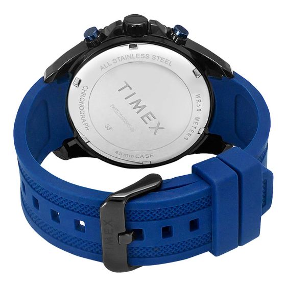 TIMEX MENS BLUE DIAL WATCH TWEG20100