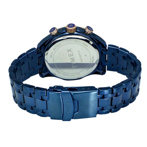 TIMEX MENS BLUE DIAL WATCH TWEG20300