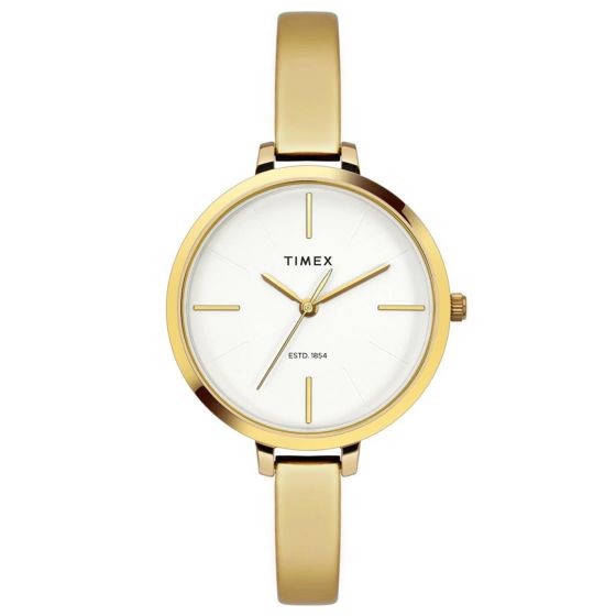 TIMEX ANALOG SILVER DIAL WOMEN WATCH-TWEL12820