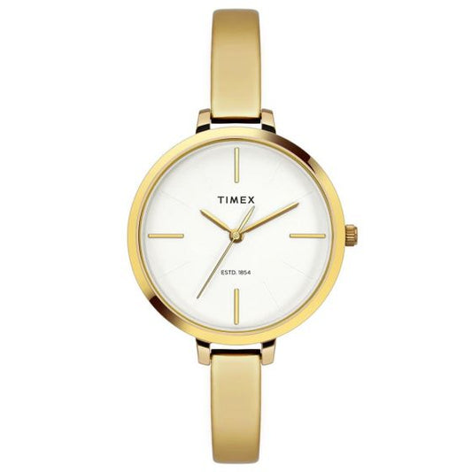 TIMEX ANALOG SILVER DIAL WOMEN WATCH-TWEL12820