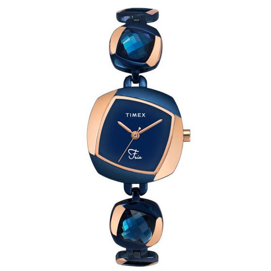 TIMEX ANALOG BLUE DIAL WOMEN WATCH-TWEL15005